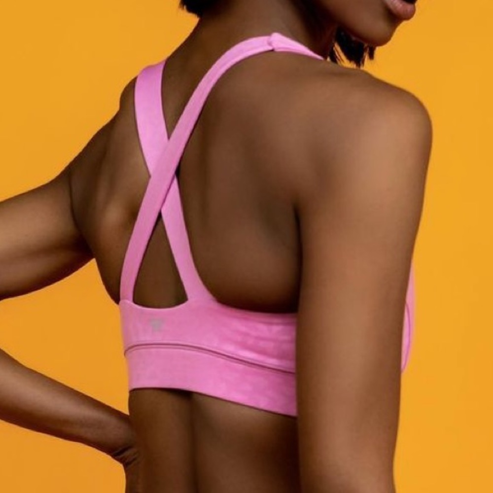 IVL CHI CHI CYCLAMEN CROSS BACK SPORTS BRA